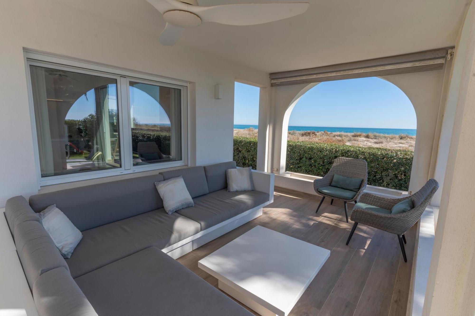 Exquisita Villa Frente Al Mar Sagunto Esterno foto