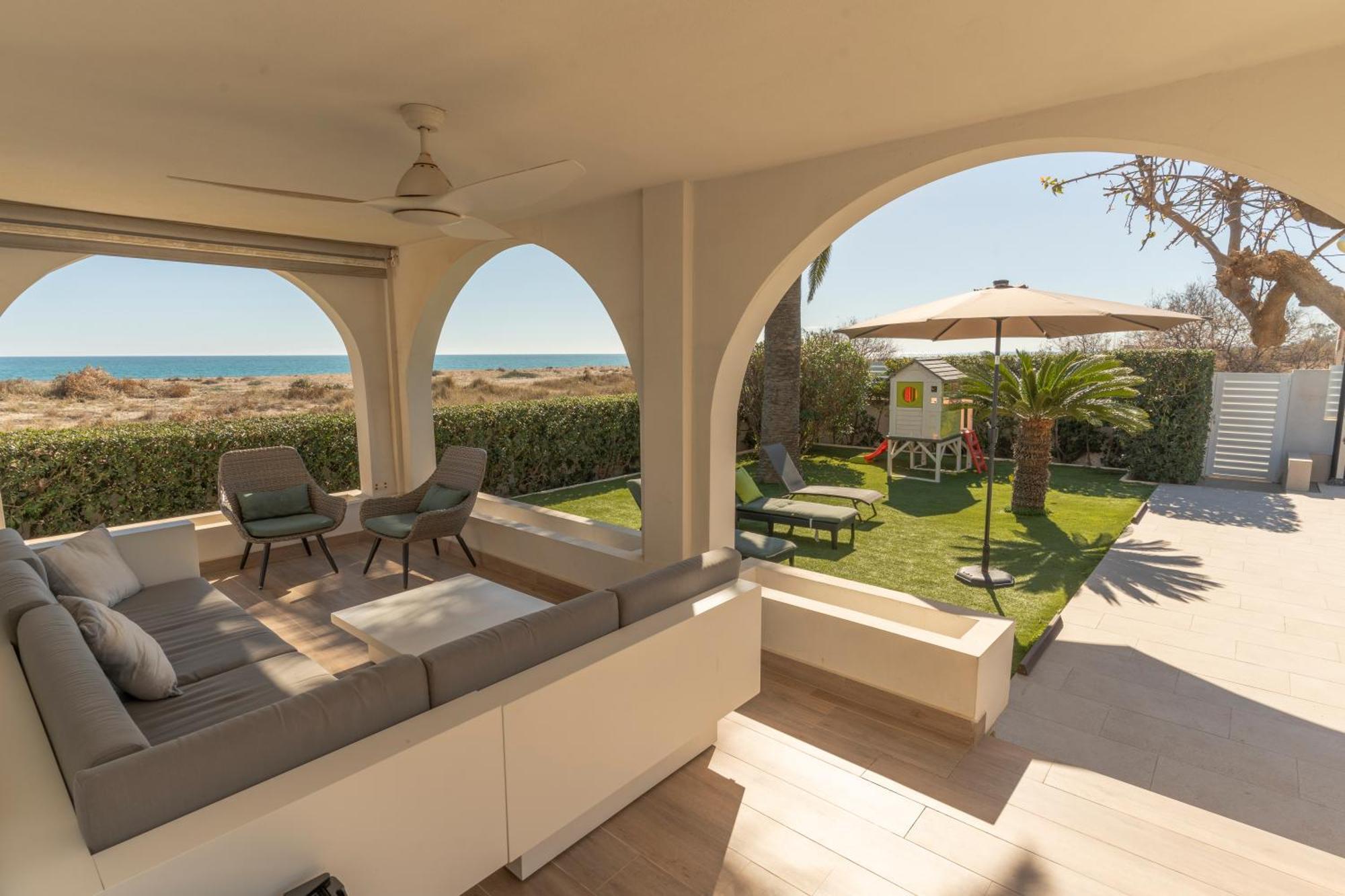 Exquisita Villa Frente Al Mar Sagunto Esterno foto